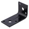 Hampton Hampton 1.5 in. H X 1.67 in. W X 1/8 in. D Black Steel Inside/Outside Corner Brace 02-3405-004 - alternate 1